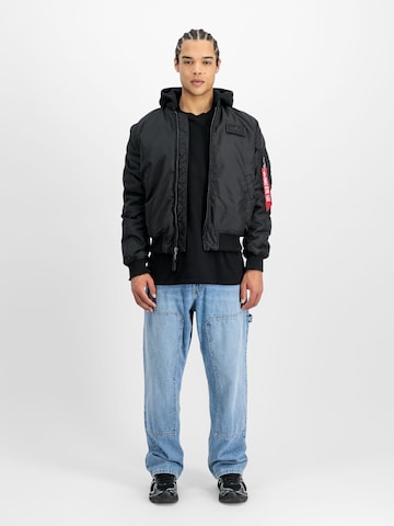 ALPHA INDUSTRIES Übergangsjacke 'MA-1 TT' in Schwarz