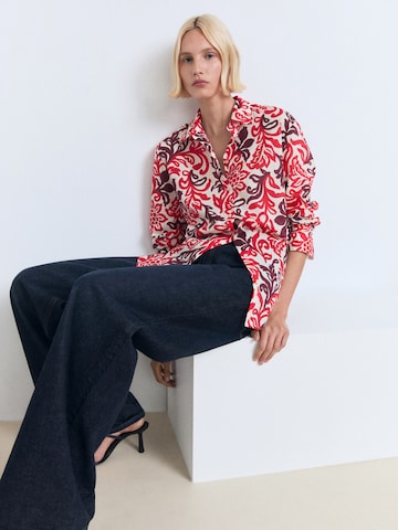 MANGO Bluza 'JULIA' | bela barva