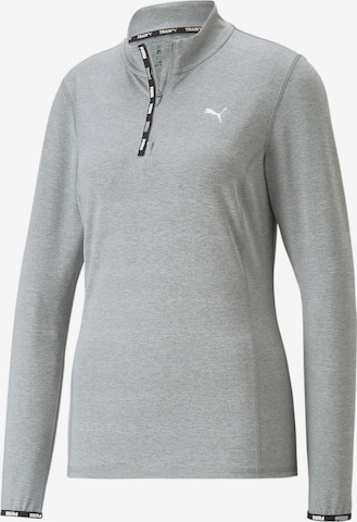 T-shirt fonctionnel PUMA en gris : devant