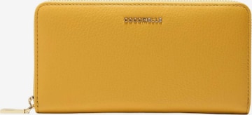 Coccinelle Wallet 'COCCINELLE METALLIC' in Yellow: front