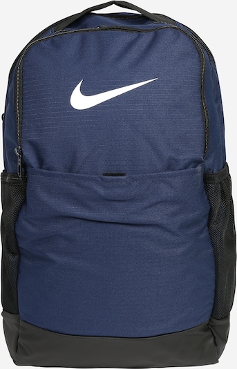 NIKE Sac à dos de sport en marine / blanc, Vue avec produit
