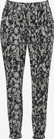 Regular Pantalon 'Lokana' KAFFE CURVE en mélange de couleurs : devant