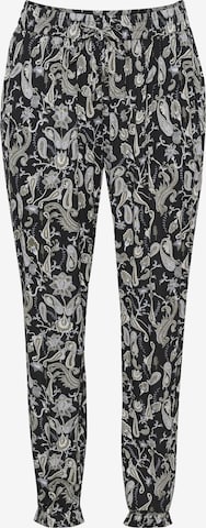 Regular Pantalon 'Lokana' KAFFE CURVE en mélange de couleurs : devant