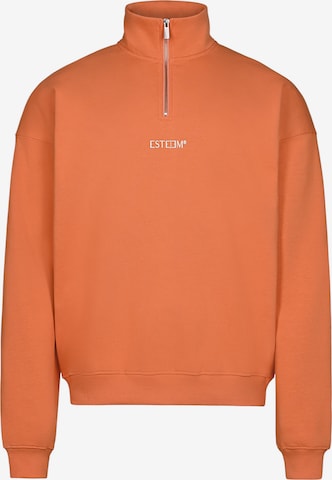 ESTEEM Collegepaita värissä oranssi: etupuoli