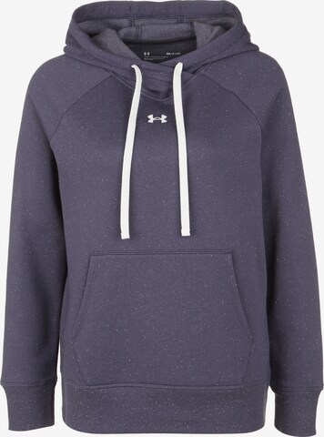 UNDER ARMOUR Athletic Sweatshirt 'Rival' in Purple: front