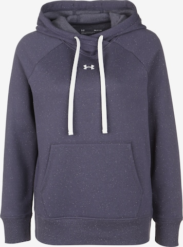 UNDER ARMOUR Sportief sweatshirt 'Rival' in Lila: voorkant