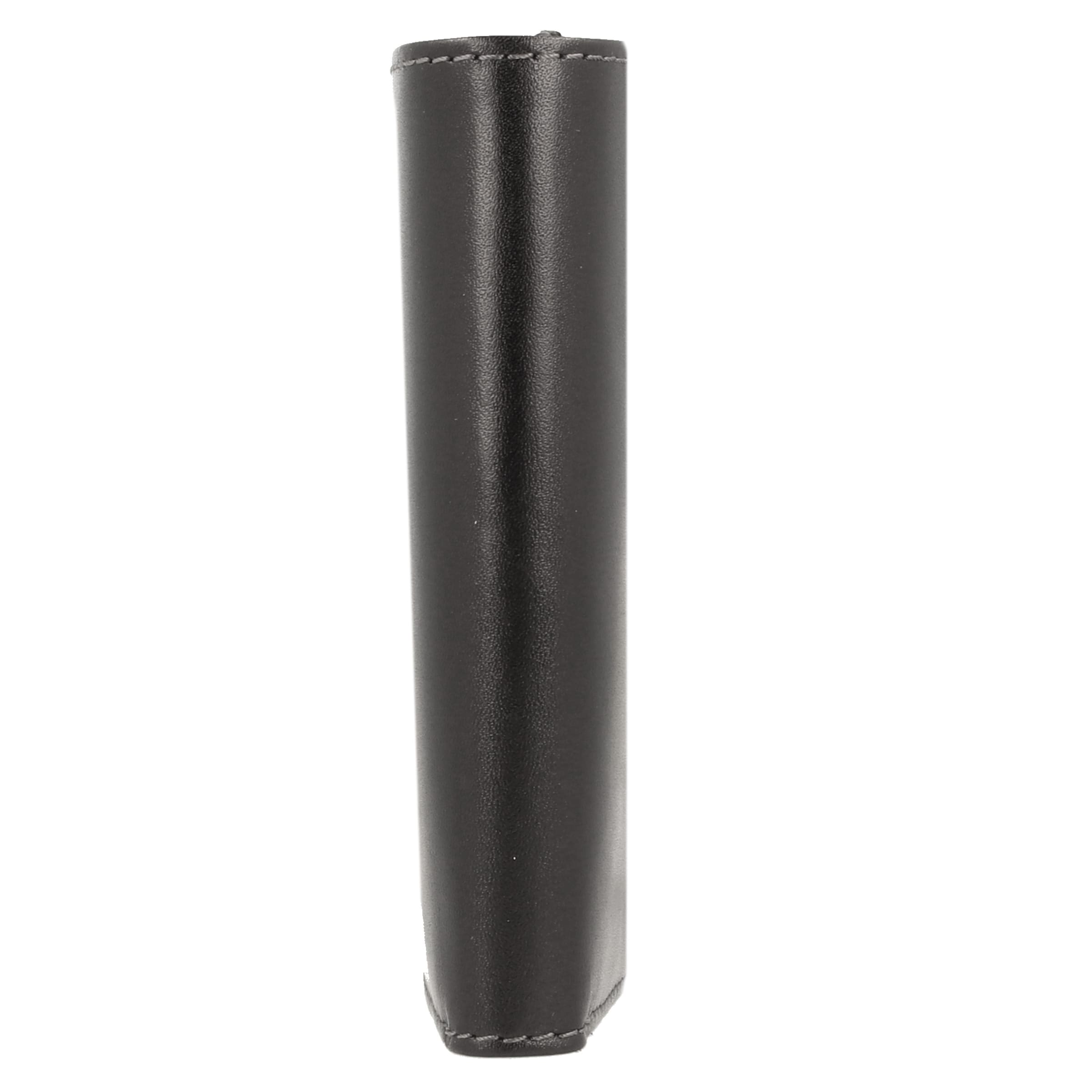 Porte-monnaies 'Arezzo' Braun Büffel en noir