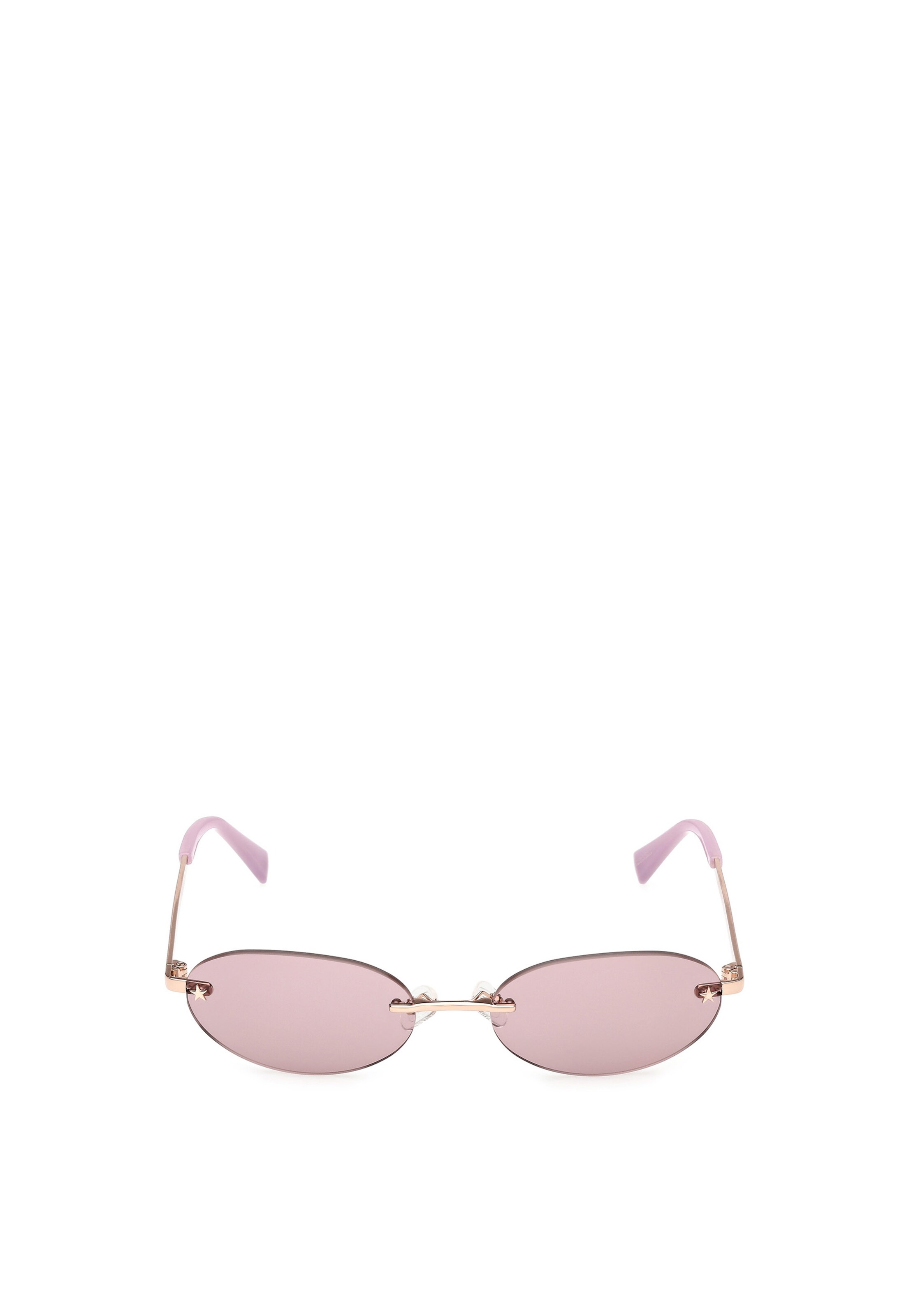 GUESS Sonnenbrille in gold / burgunder, Produktansicht