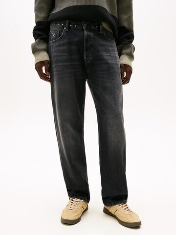 Tommy Jeans Tapered Τζιν 'SONNY' σε μαύρο: μπροστά