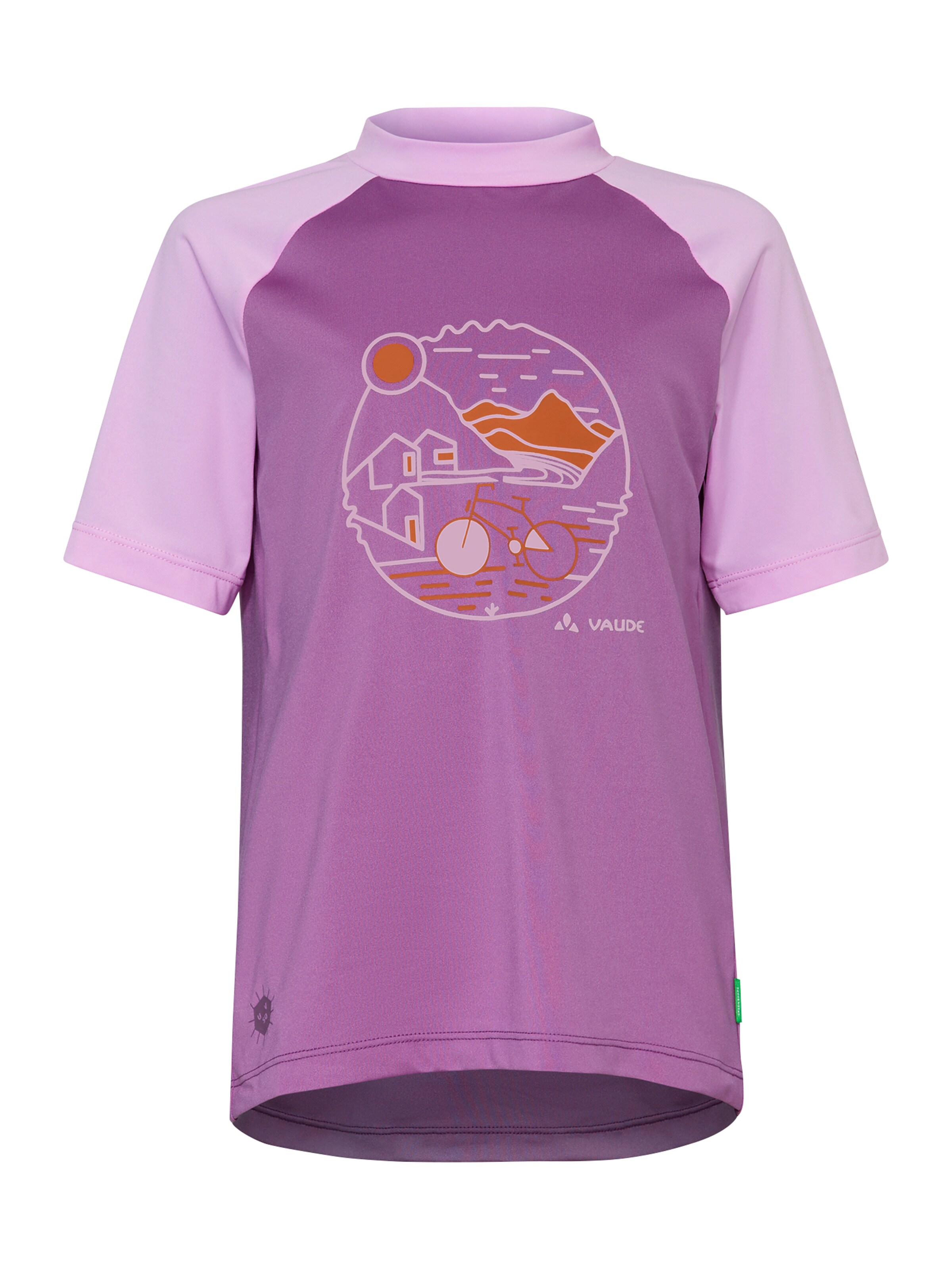 VAUDE Performance shirt 'Solaro' in Pink: front