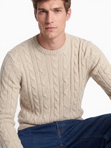 Only & Sons Pullover 'ONSKIM' in Beige