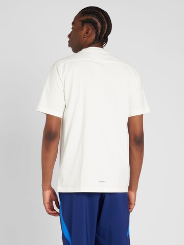 ADIDAS PERFORMANCE - Camisa funcionais 'Italy Travel' em branco