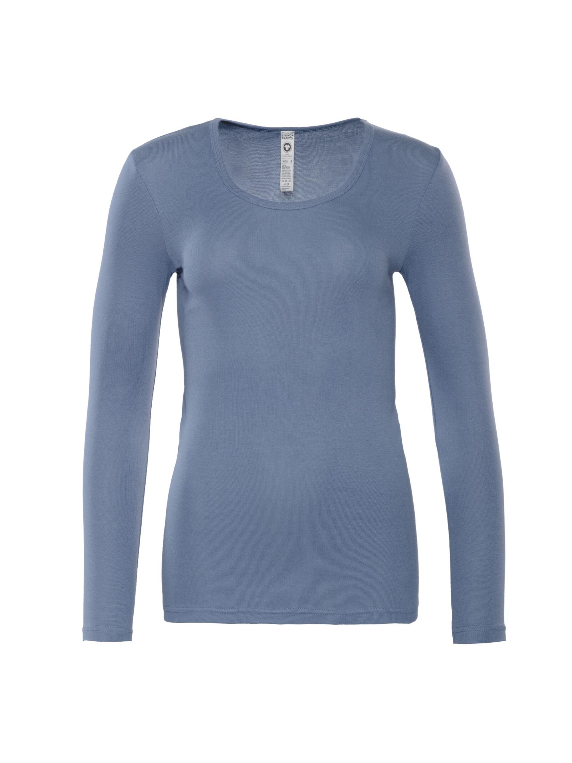 Living Crafts Undershirt 'JOHANNA' in Purple: front