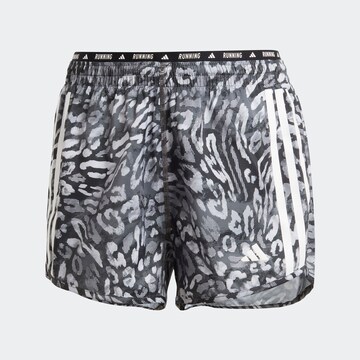 ADIDAS PERFORMANCE - Pantalón deportivo 'Own the Run' en gris: frente