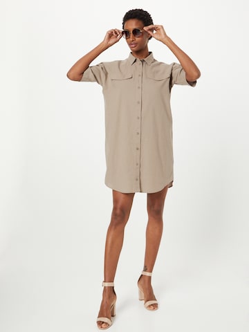 ARMEDANGELS Shirt Dress 'Rayna Lino' in Beige