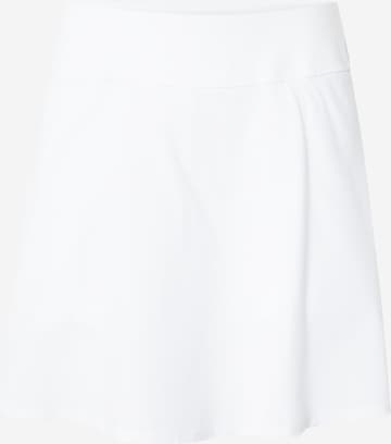 PUMA - Falda deportiva en blanco: frente