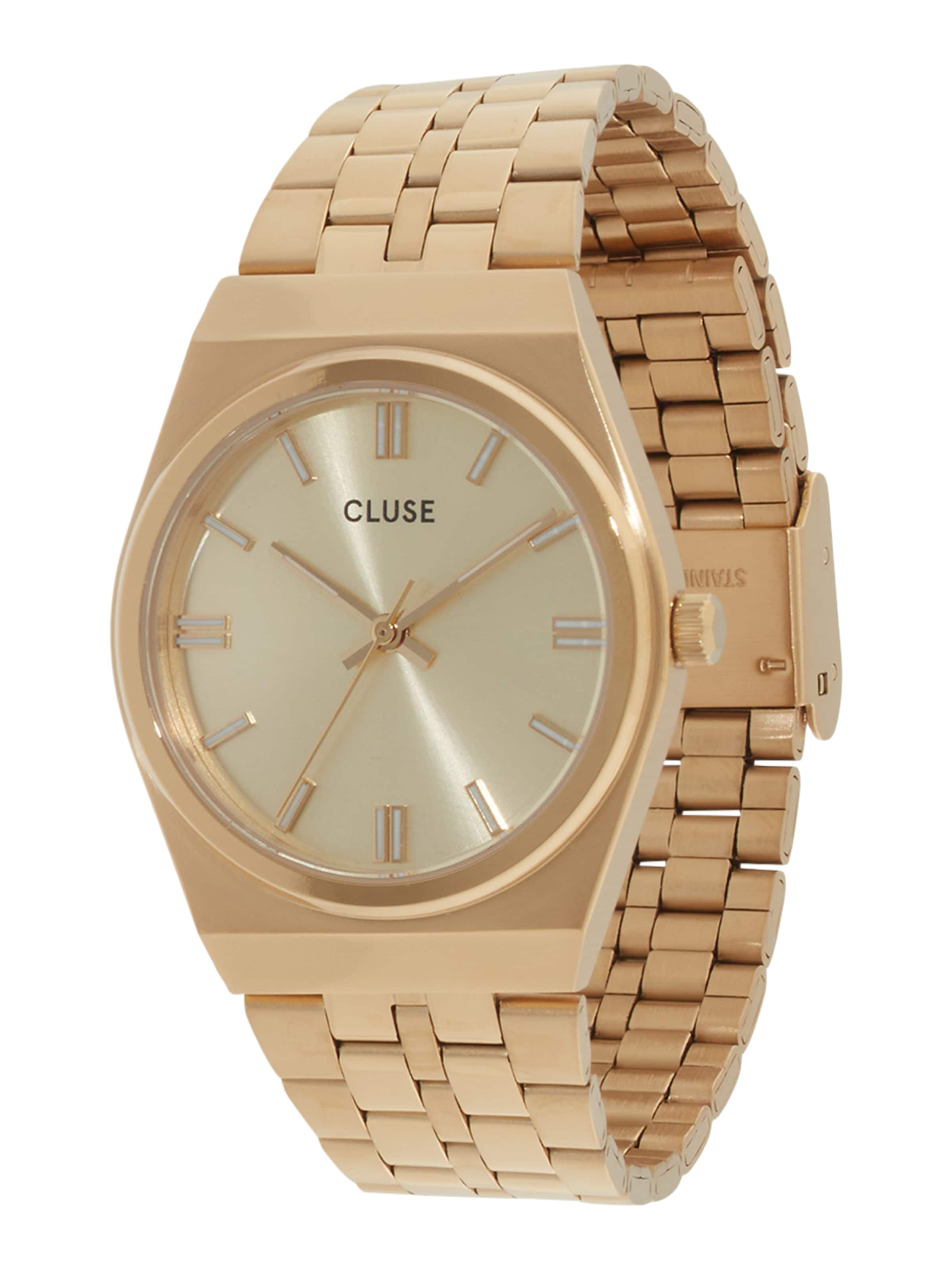 CLUSE Uhr 'Retro 70's' in Gold: Vorderseite