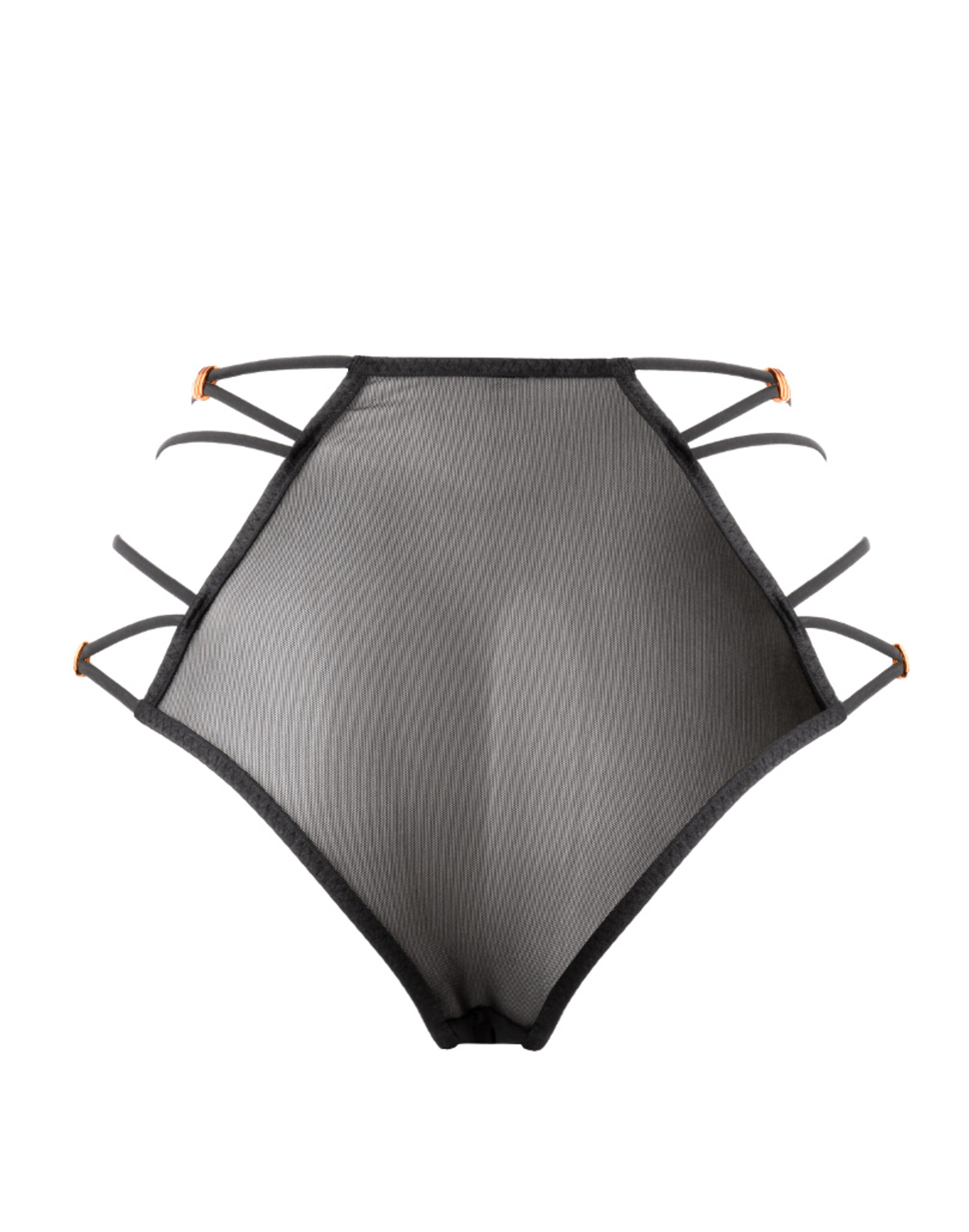 WHITE RVBBIT Slip 'Black Moon' in Schwarz