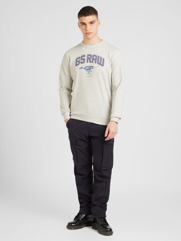 Sweat-shirt 'Skeleton Dog' G-STAR en gris