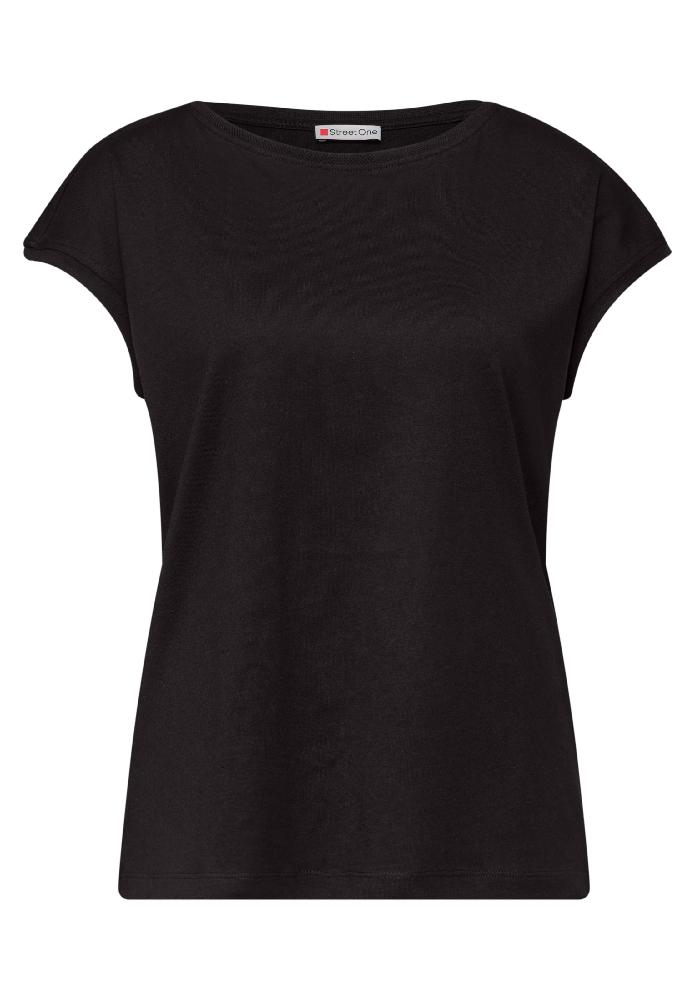 STREET ONE T-Shirt in Schwarz: Vorderseite