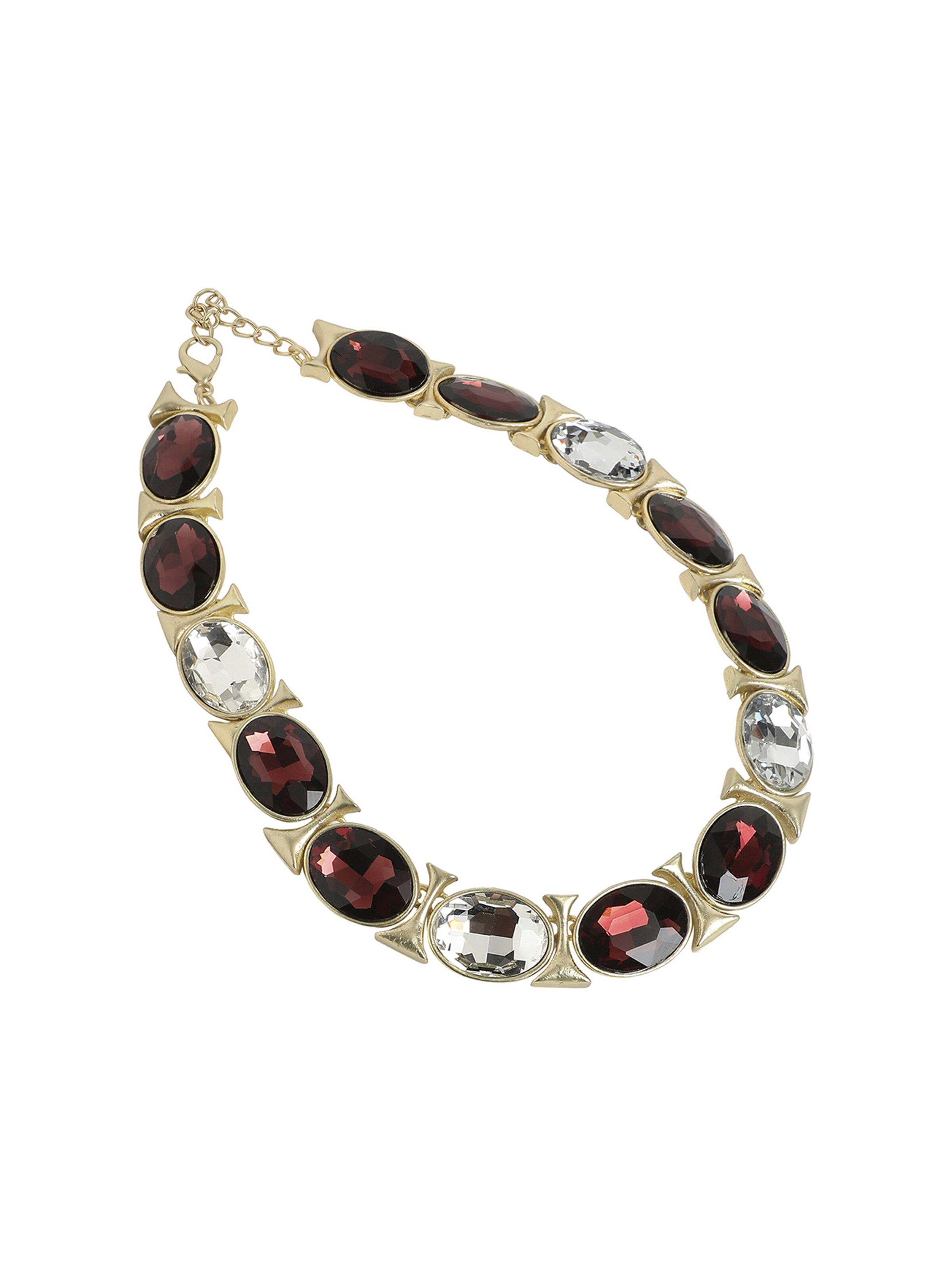 SOHI Chaîne 'Minaxi' en marron, Vue avec produit