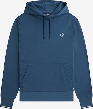 Fred Perry Sweatshirt in Blue: front