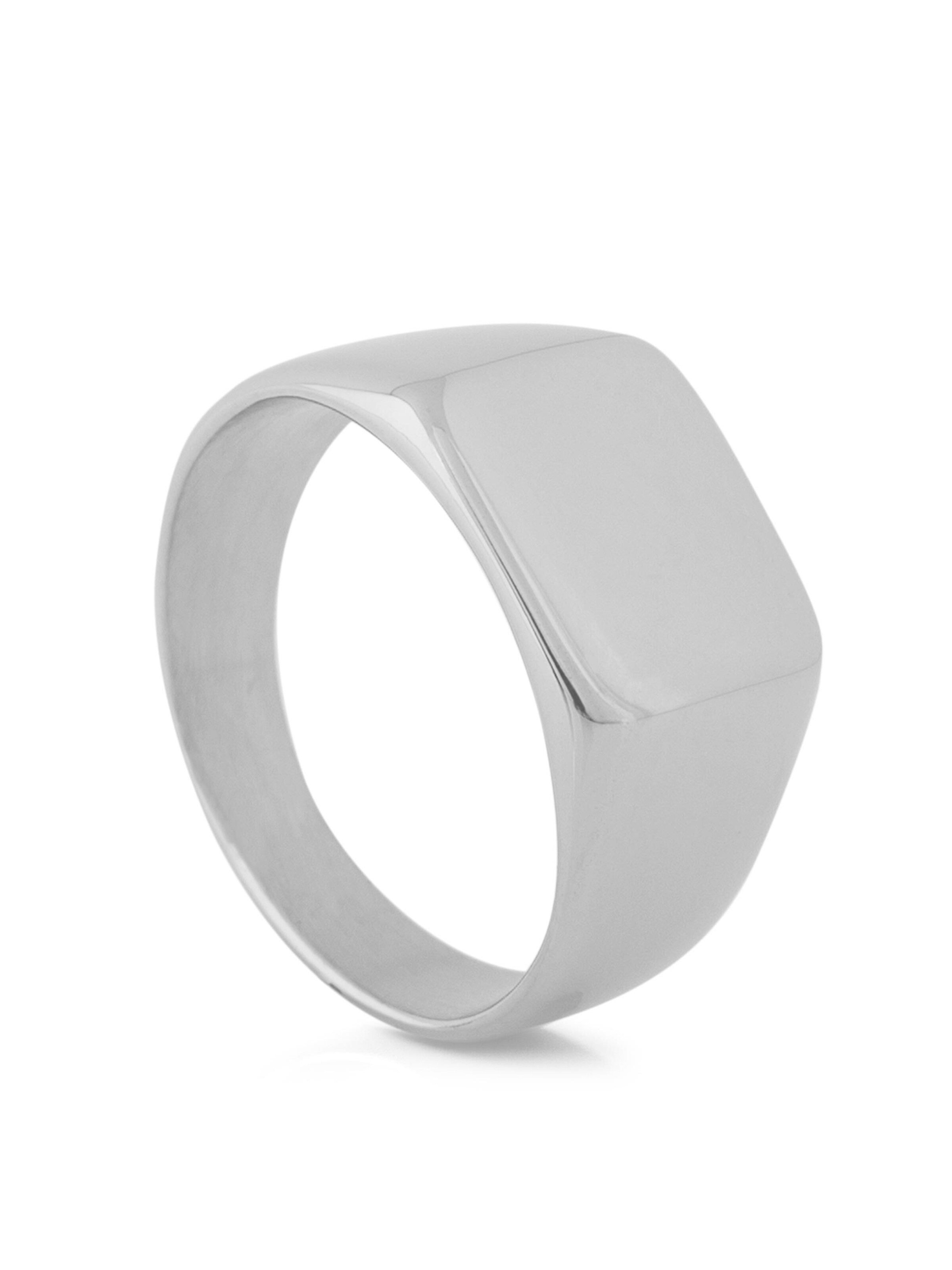 Akitsune Ring 'Solida'‌‌‌‌‌‌ in Silber