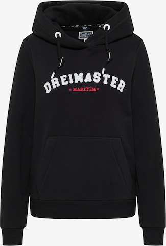 DreiMaster Maritim Sweatshirt i svart: forside
