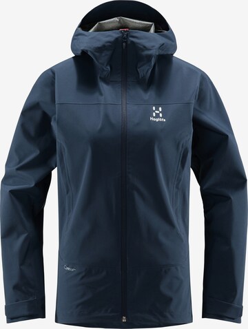 Haglöfs Outdoor Jacket 'Spate' in Blue: front