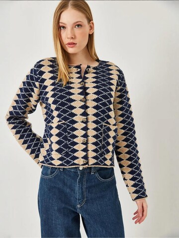 Bianco Lucci - Casaco de malha em azul