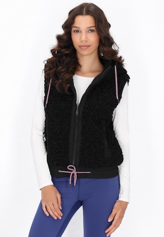 Gilet myMo ATHLSR en noir : devant