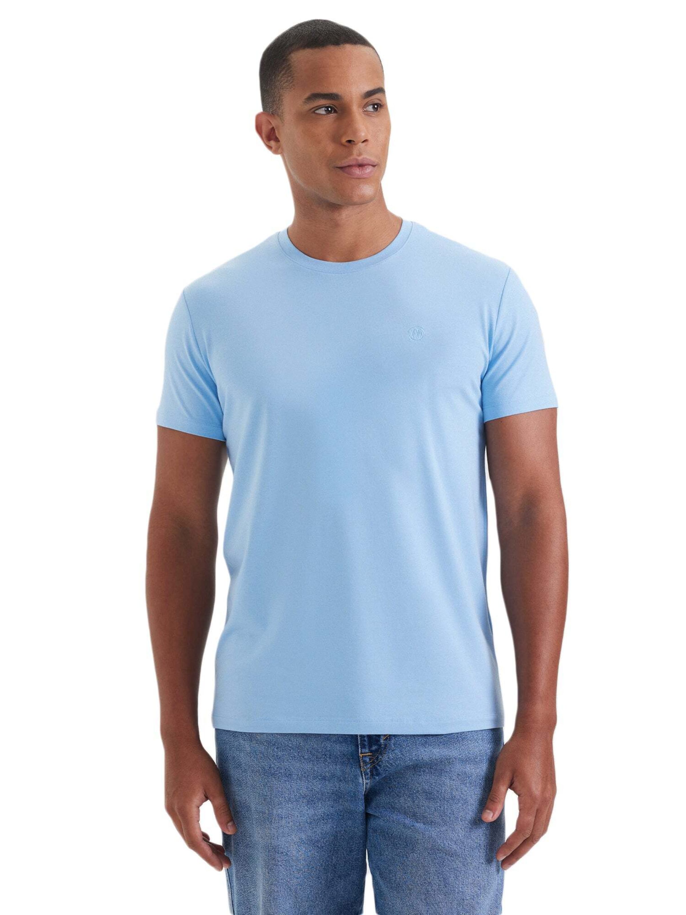 T-Shirt 'Parker' WESTMARK LONDON en bleu : devant