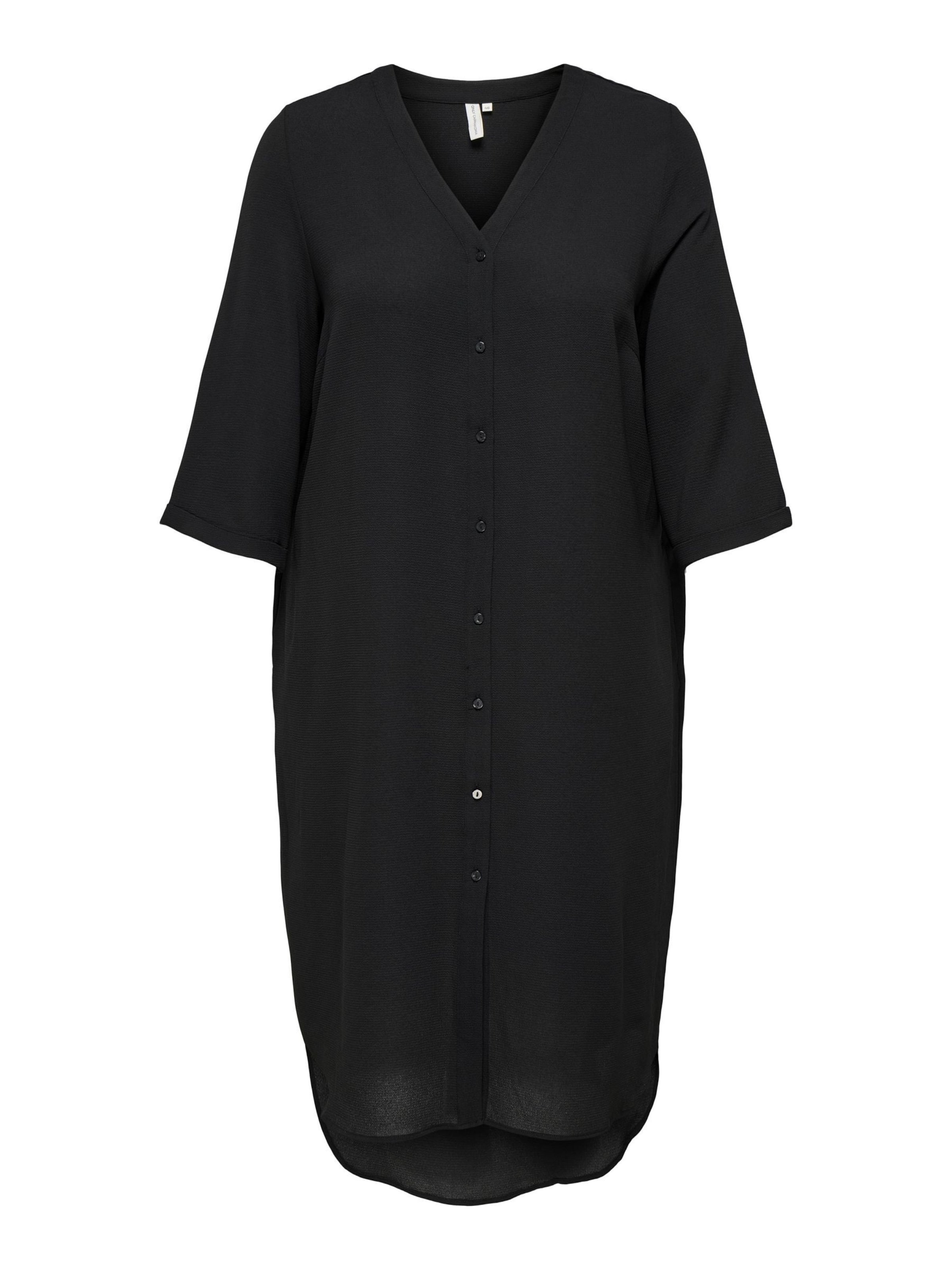 ONLY Carmakoma Kjole i sort: forside