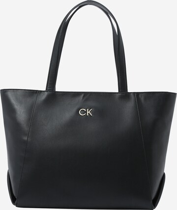 Calvin Klein - Shopper en negro: frente