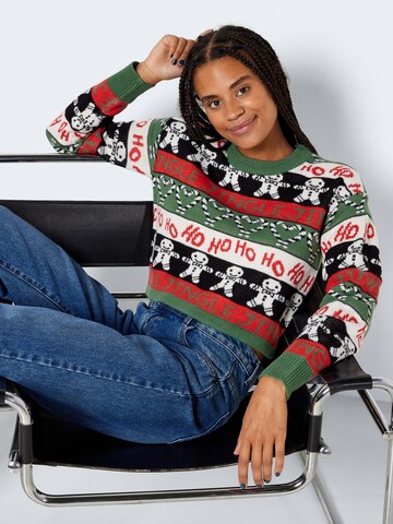 Noisy may Sweater 'Jingle' in Green