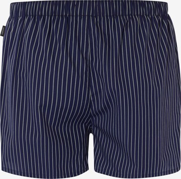 Hanro Boxershorts ' Fancy Woven ' in Blauw