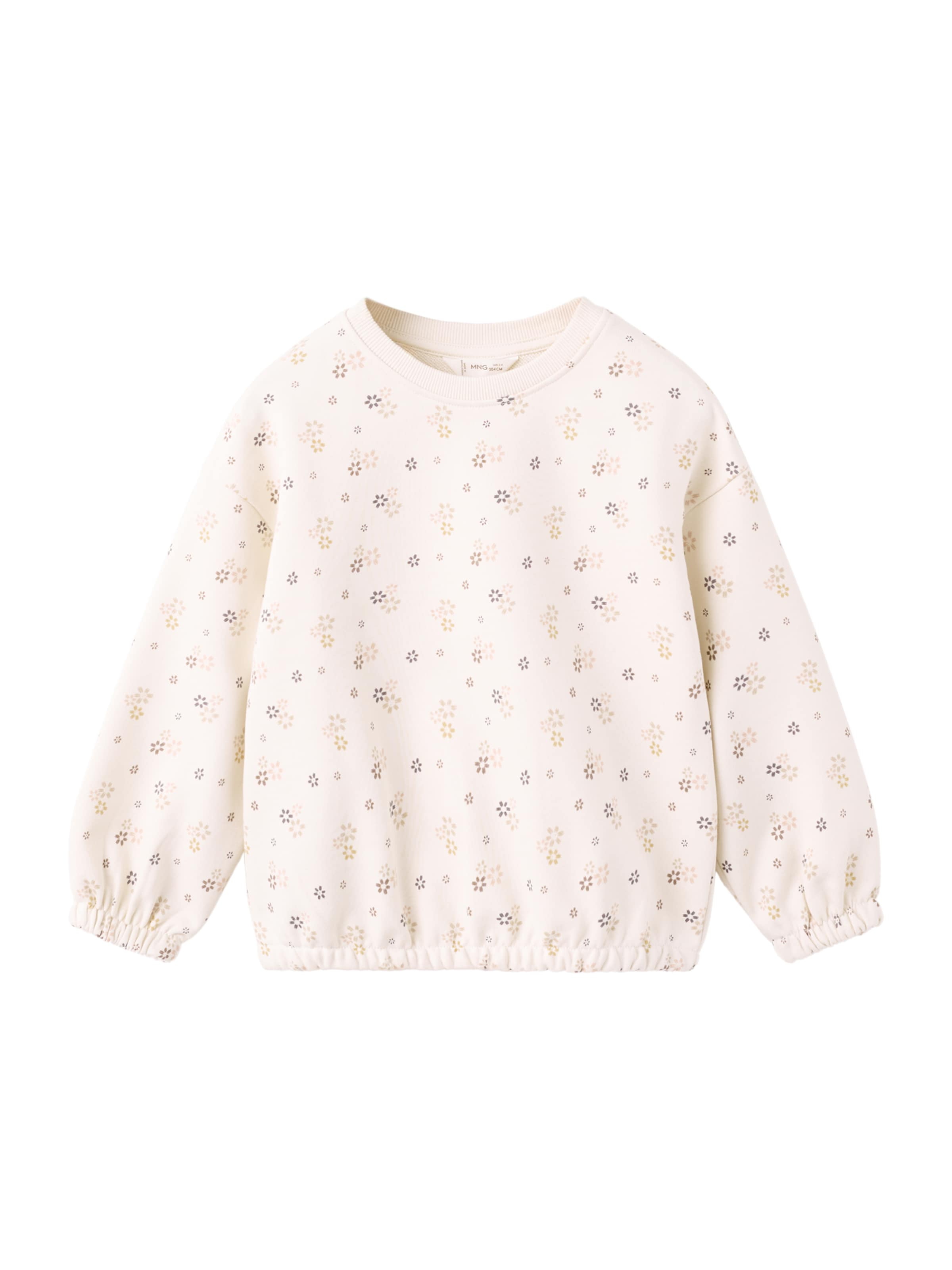 Sweat-shirt MANGO KIDS en beige : devant
