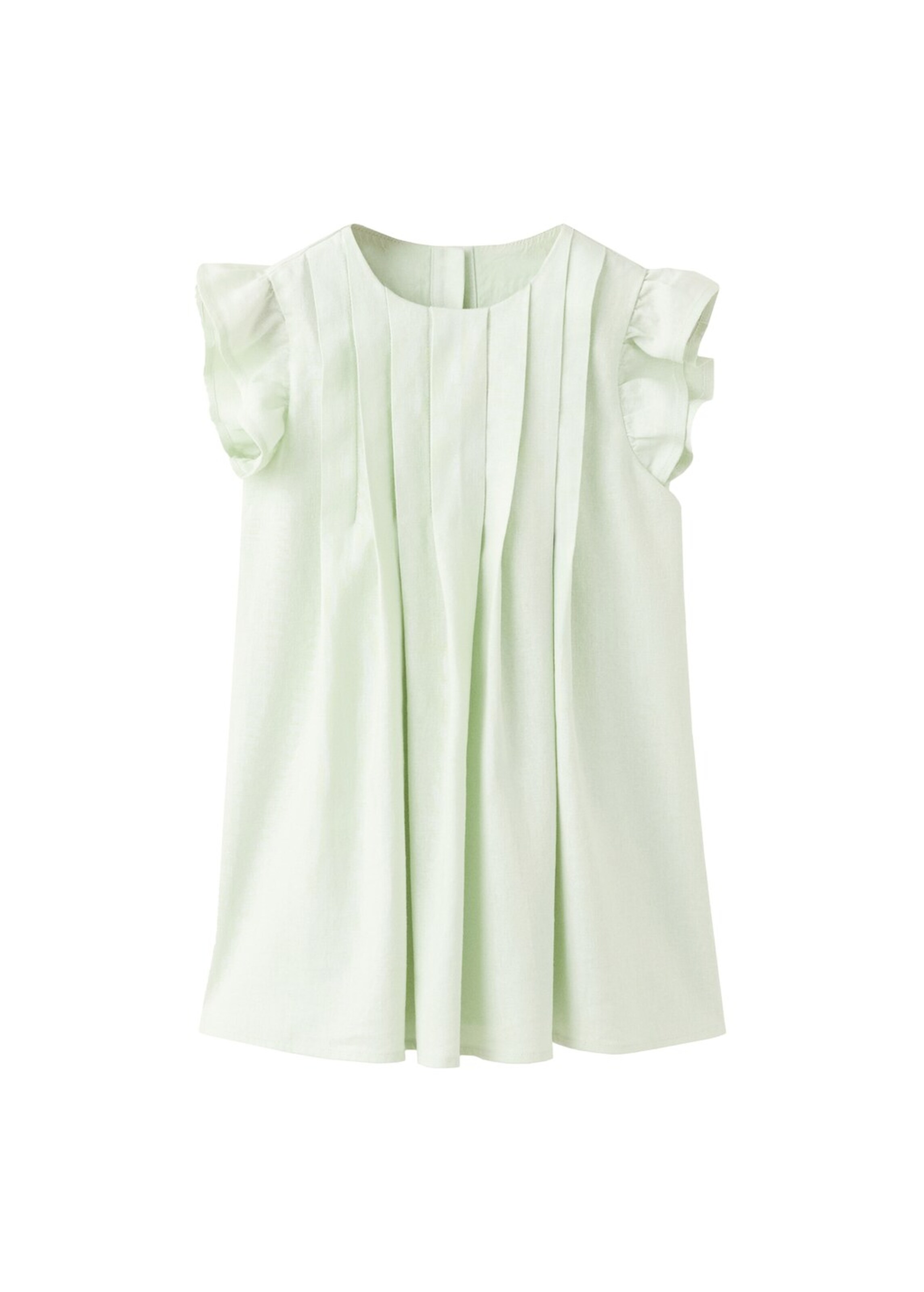 MANGO KIDS Dress 'Camila' in Green: front