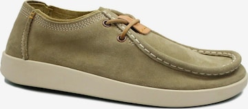 Mocassin satorisan en beige : devant