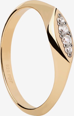 P D PAOLA Ring in Gold: front