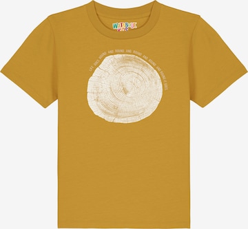 T-Shirt 'Baumscheibe' watabout.kids en jaune : devant