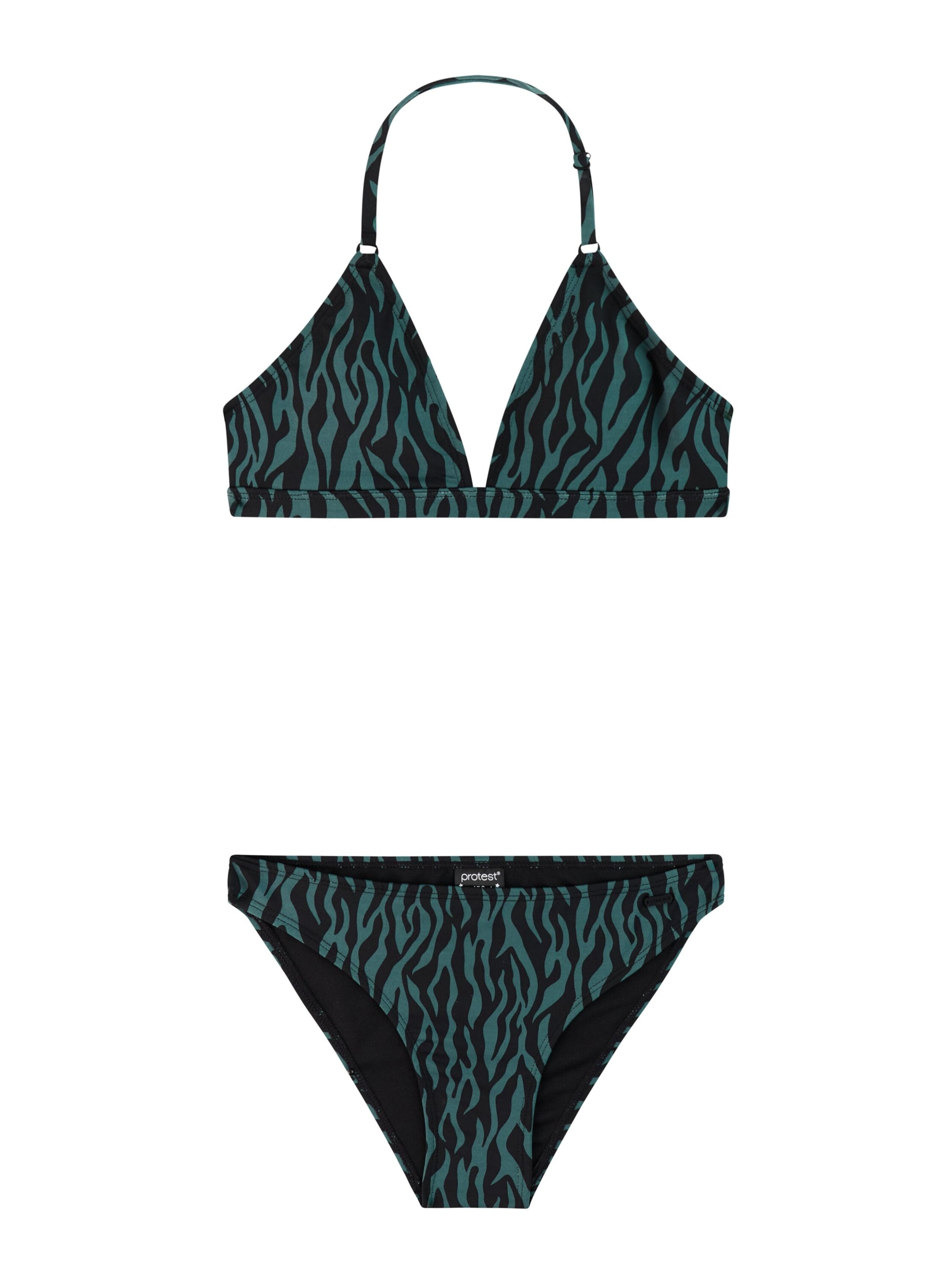 PROTEST Triangel Bikini 'PRTFabu JR'‌‌‌‌‌‌ in Grün: Vorderseite