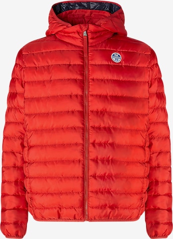 North Sails Übergangsjacke Skye Puffer Jacket in Rot: predná strana