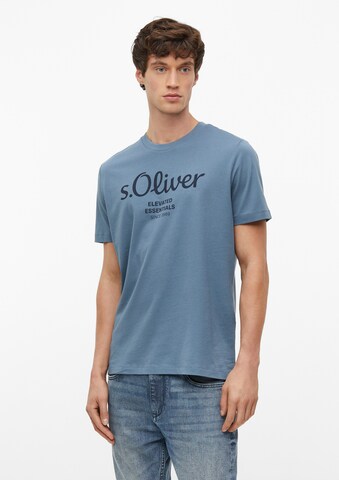 s.Oliver Shirt in Blue: front