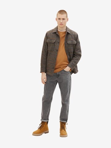 TOM TAILOR DENIM Pullover in Beige