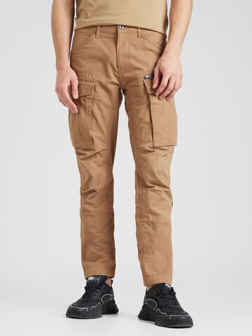 G-STAR Tapered Hose in Braun: Vorderseite