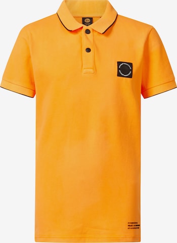 Petrol Industries Shirt 'Aloha' in Oranje: voorkant