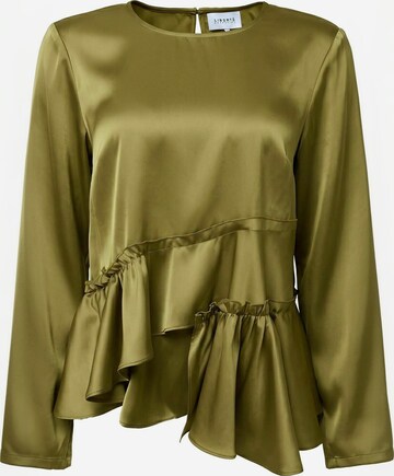 Liberte Essentiel - Top ' FIE ' en verde: frente