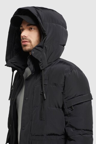 鍔 Winkelier rok khujo Winter jacket 'Shinzo' in Black | ABOUT YOU
