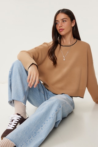 Happiness İstanbul Sveter - Hnedá